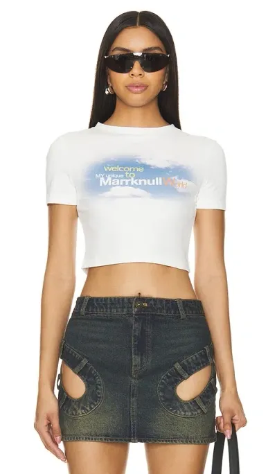 Marrknull Blue Sky T-shirt In White