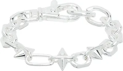 Martine Ali Silver Mistico Spike Bracelet