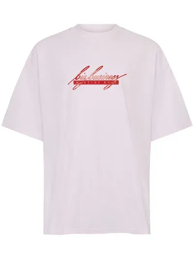 Martine Rose Oversized S/s T-shirt In White