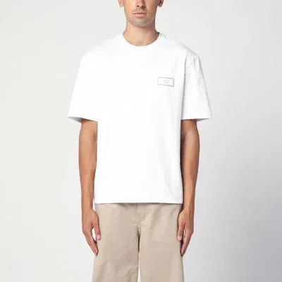 Martine Rose T-shirt With Logo In White