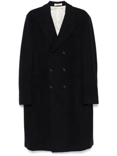 Massimo Alba Dodge Coat In Blue