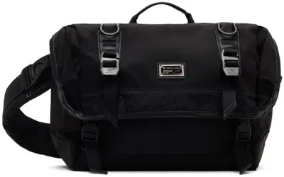 Master-piece Black Crazy Messenger Bag