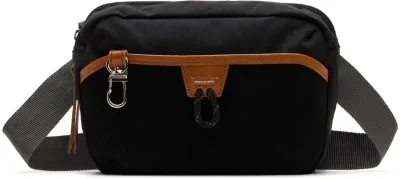 Master-piece Black Step Belt Bag