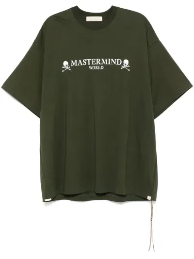 Mastermind Japan Logo-print T-shirt In Green