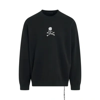 Mastermind Loopweel Boxy Fit Sweatshirt In Black