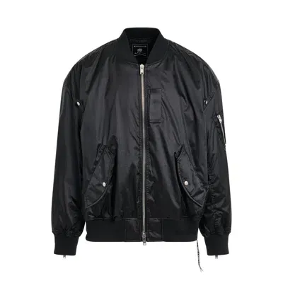 Mastermind Skull Logo Ma-1 Jacket In Black