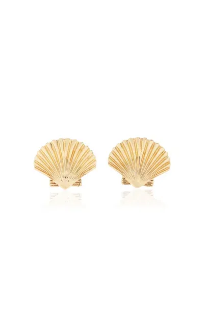 Mateo Mini Venus 14k Yellow Gold Earrings