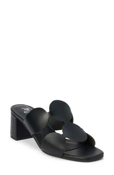 Matisse Barbara Block Heel Slide Sandal In Black