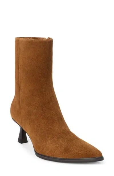 Matisse Gabbie Pointed Toe Bootie In Bourbon