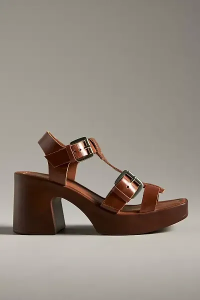 Matisse Harrison Platform Sandal In Brown