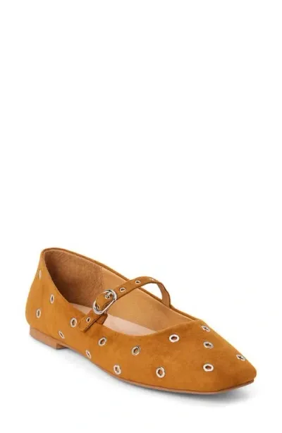 Matisse Mick Mary Jane Flat In Tobacco