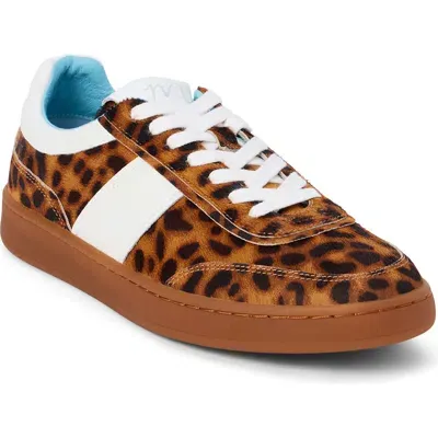 Matisse Quincy Sneaker In Tan Leopard