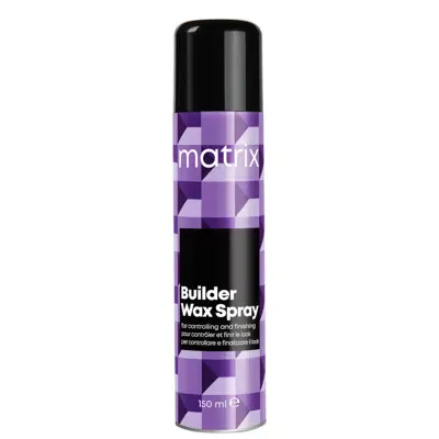 Matrix Controlling And Finishing Satin-matte Builder Wax Spray 150ml In White