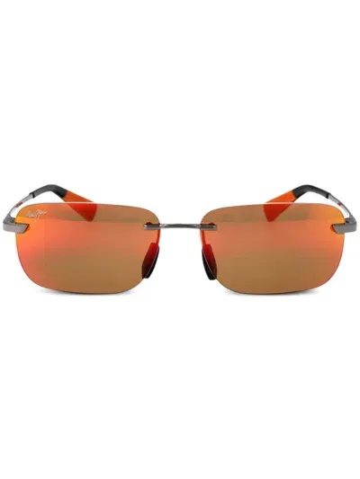 Maui Jim Lanakila 624 Sunglasses In Orange