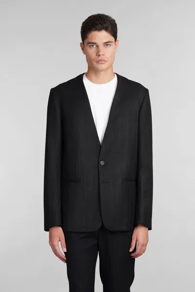 Mauro Grifoni Blazer In Black Wool