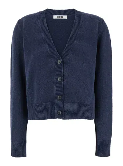 Mauro Grifoni Cardigan In Blu