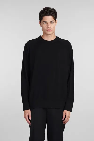 Mauro Grifoni Knitwear In Black Wool