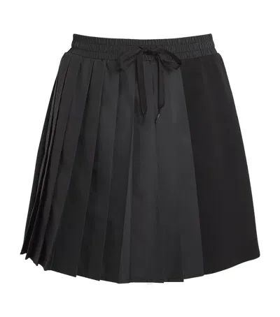 Max & Co Drawstring Mini Skirt In Black