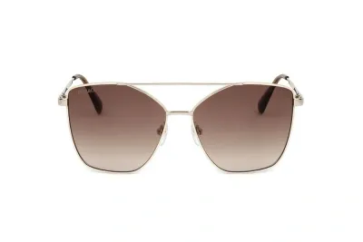 Max & Co Max&co. Pilot Frame Sunglasses In Gold