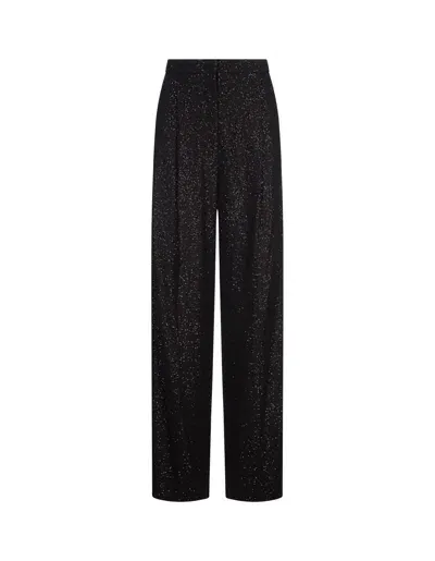 Max Mara Black Navigli Trousers In 001