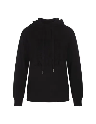 Max Mara Black Pamir Hoodie