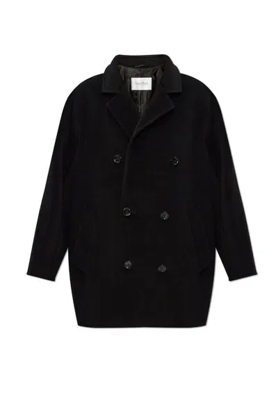 Max Mara Button In Black