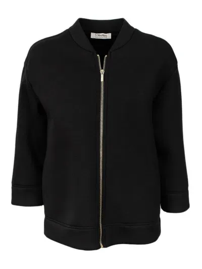 Max Mara Chaqueta Bomber - Negro In Black