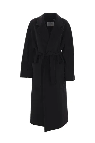 Max Mara Coats In Black