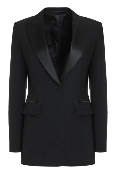 Max Mara Gara Jacket In Black