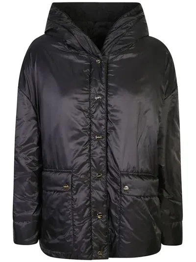 Max Mara Greenmo Padded Jacket In Black