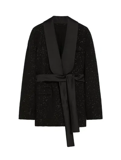 Max Mara Jackets Black