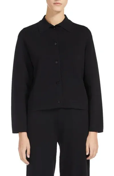 Max Mara Leisure Kiota Collared Cardigan In Black