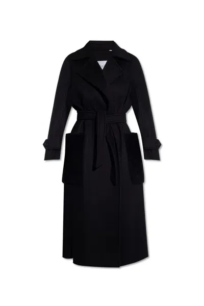 Max Mara Magia Coat In Black