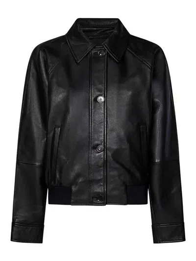 Max Mara Muscari Boxy Fit Jacket In Black