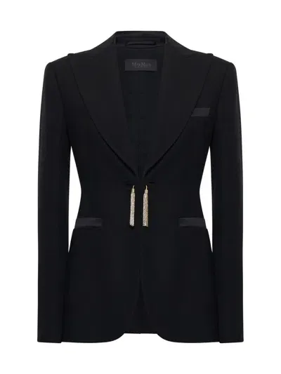 Max Mara Pianoforte Jackets In Black