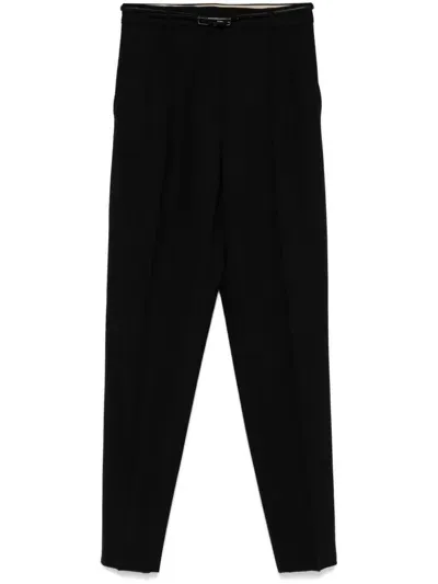 Max Mara Prosit Trousers In Black