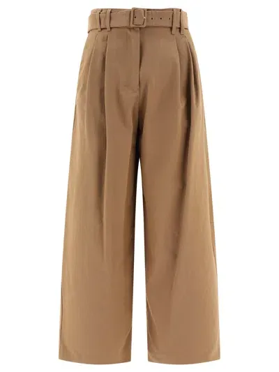 Max Mara S Dina Trousers In Brown