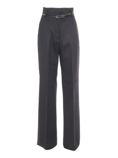 Max Mara Studio Pants In Black