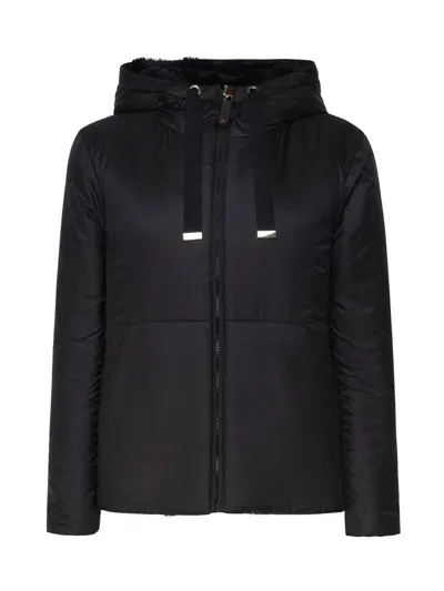 Max Mara The Cube Coats In Black