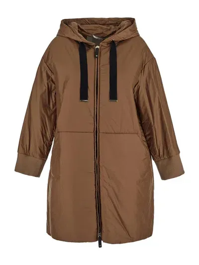 Max Mara The Cube Greenf Jacket In Brown