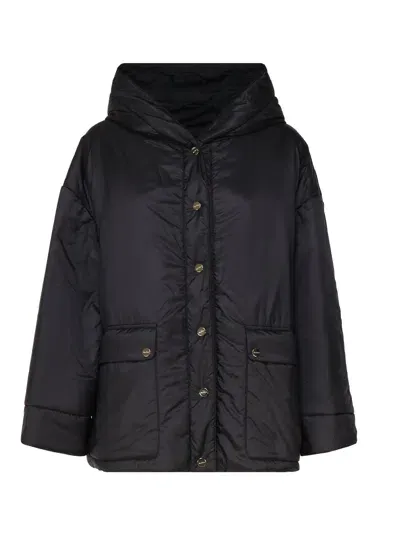 Max Mara The Cube Greenmo Padded Jacket In Nylon In Black