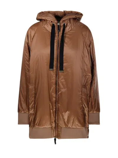 Max Mara The Cube Zip In Brown