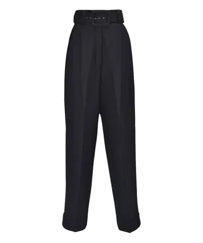 Max Mara Trousers In Black