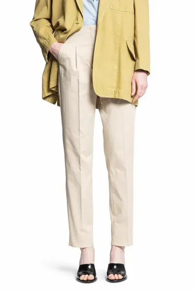 Max Mara Woman Beige Trousers