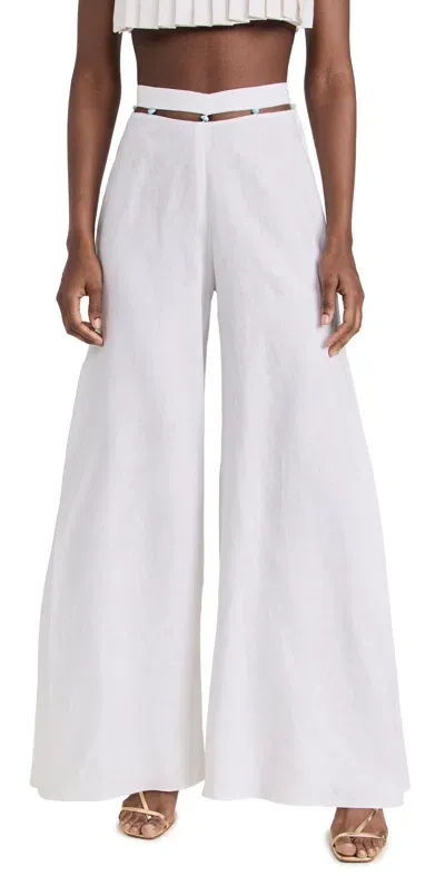 Maylé Vásquez Ciela Pants White