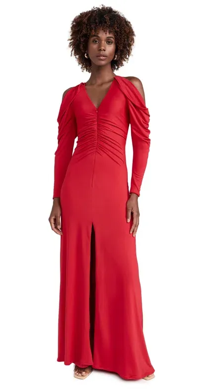 Maylé Vásquez Las Canas Ii Dress Red