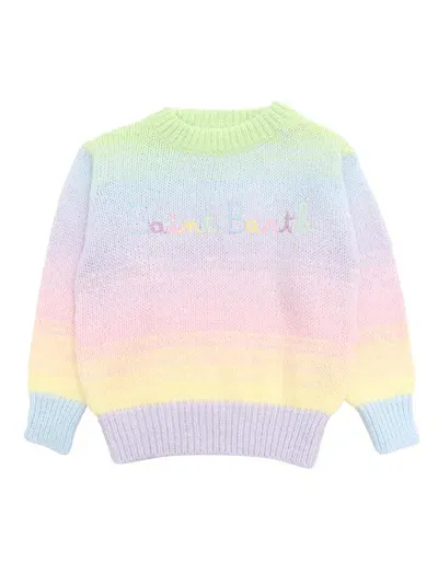 Mc2 Saint Barth Boxy Sweater In Multi