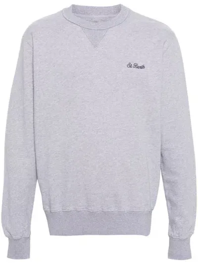 Mc2 Saint Barth Cooper Sweatshirt In White