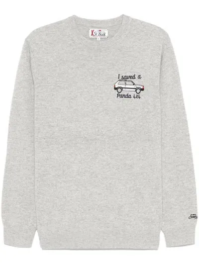 Mc2 Saint Barth Sweaters In Grey