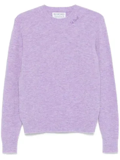 Mc2 Saint Barth Sweaters Lilac In Purple